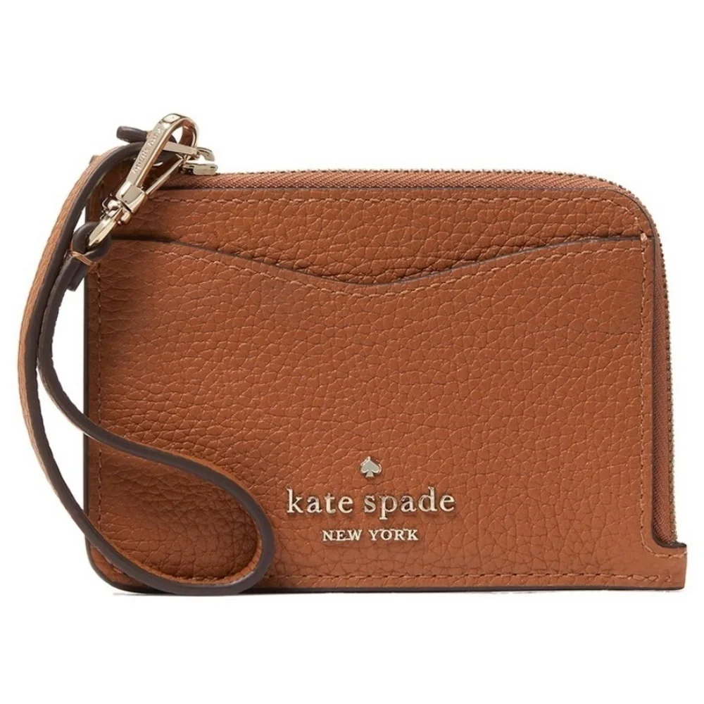 NEW Kate Spade Leather Wristlet Card Holder Wallet